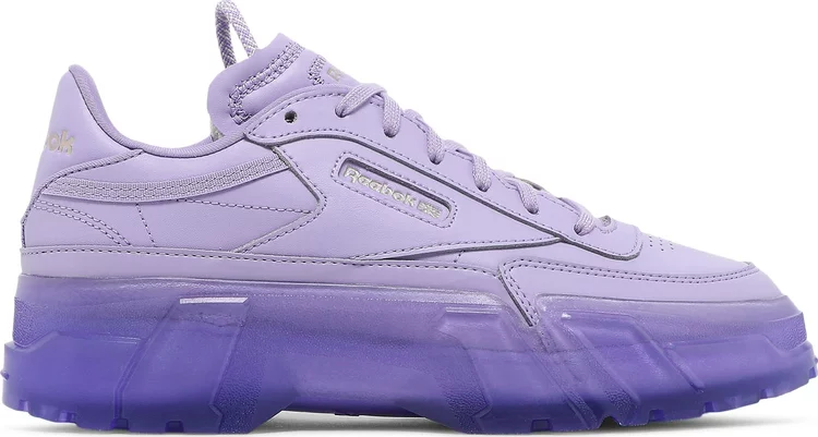 حذاء رياضي Cardi bx wmns club c 'crisp purple' من Reebok، باللون الأرجواني