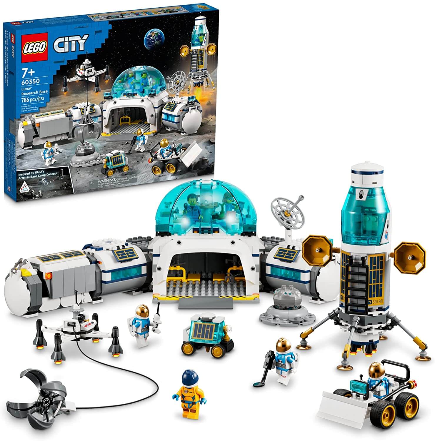 LEGO City Space Port 60350 Lunar Science Base