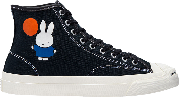 Converse POP Trading Company x Jack Purcell Pro High Miffy Sneakers - Black