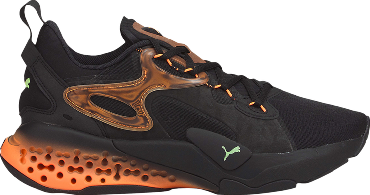 Sneakers Puma Xetic Halflife Lenticular Black Neon Citrus, black