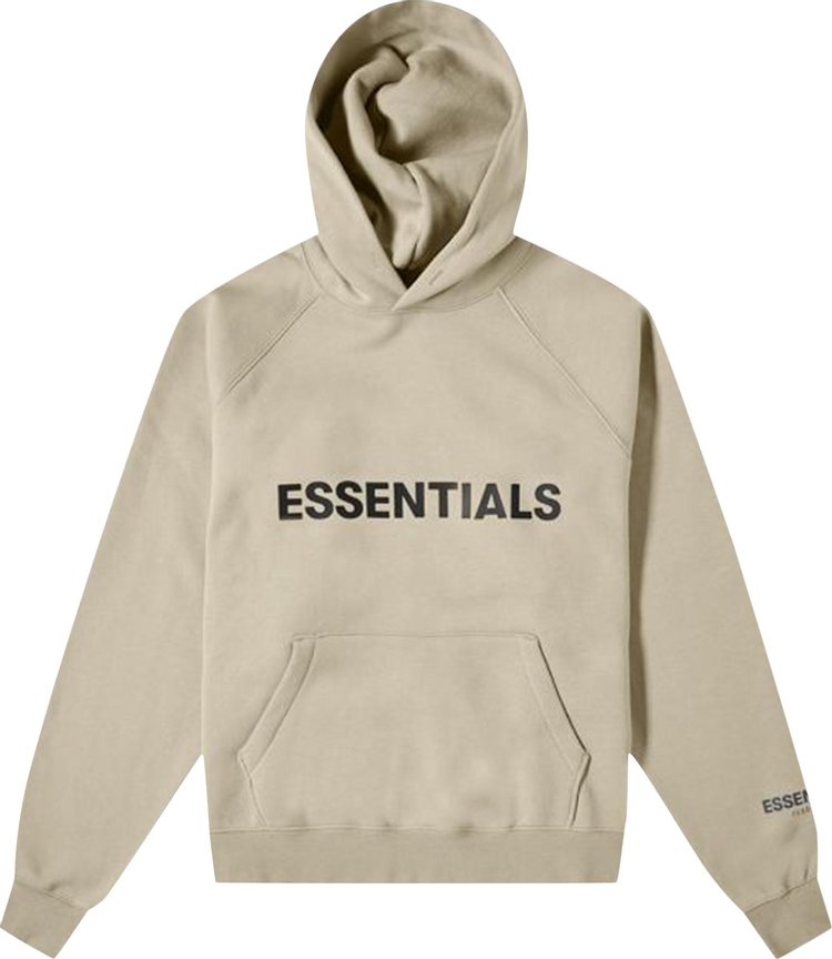 Fear of God Essentials Hoodie 'Olive', Tan