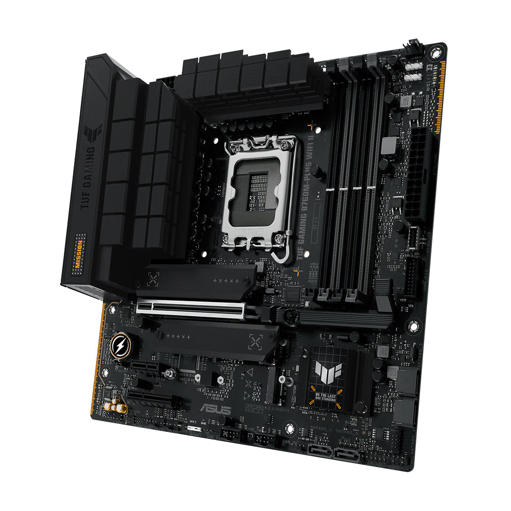 Asus TUF GAMING B760M-PLUS II motherboard, LGA1700, WIFI, DDR5