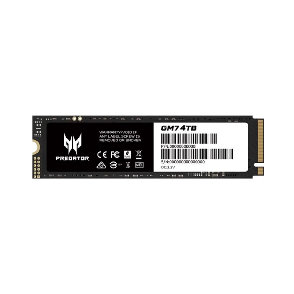 Acer Predator GM7 4TB Internal SSD M.2 2280