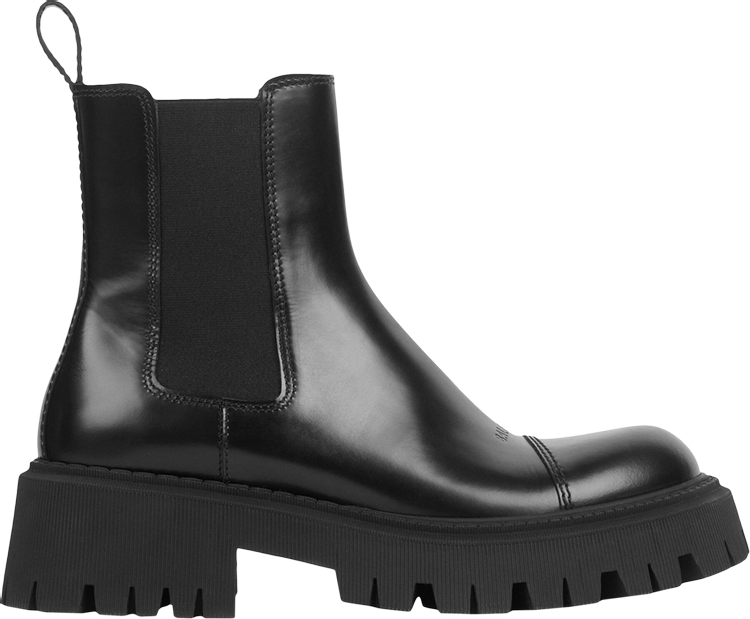 Balenciaga Tractor 20mm Boot Black, black