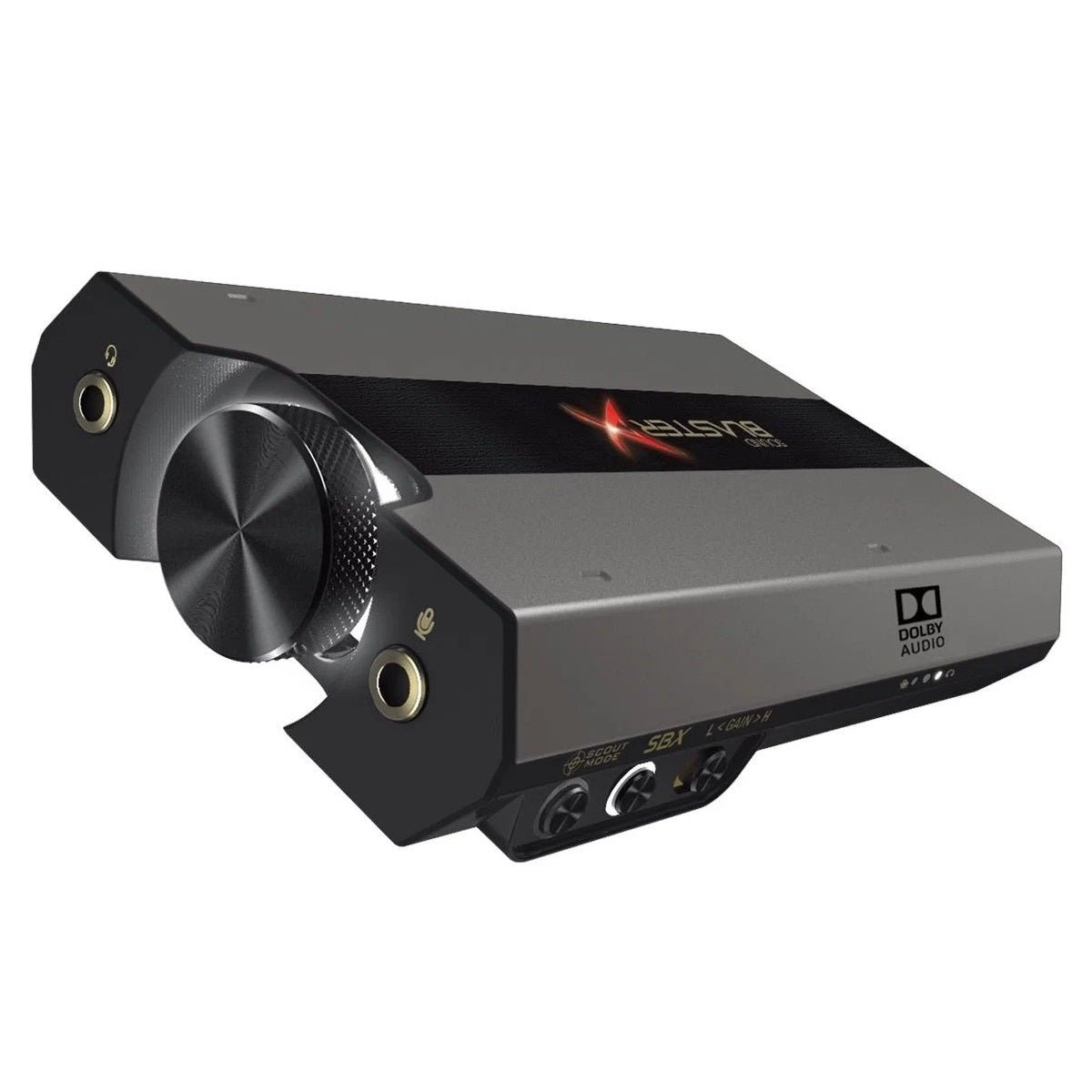 External sound card Creative Sound BlasterX G6 Hi-Res 130dB 32bit/384kHz Gaming DAC, black