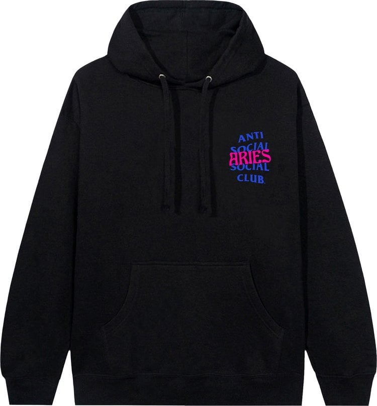 Anti Social Social Club Aries Hoodie 'Black'