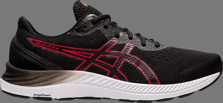 Sneakers gel excite 8 4e wide 'black electric red' Asics, black