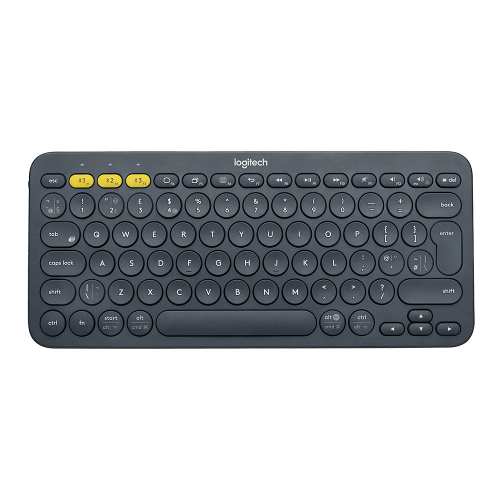 Wireless keyboard Logitech K380, English layout, dark gray