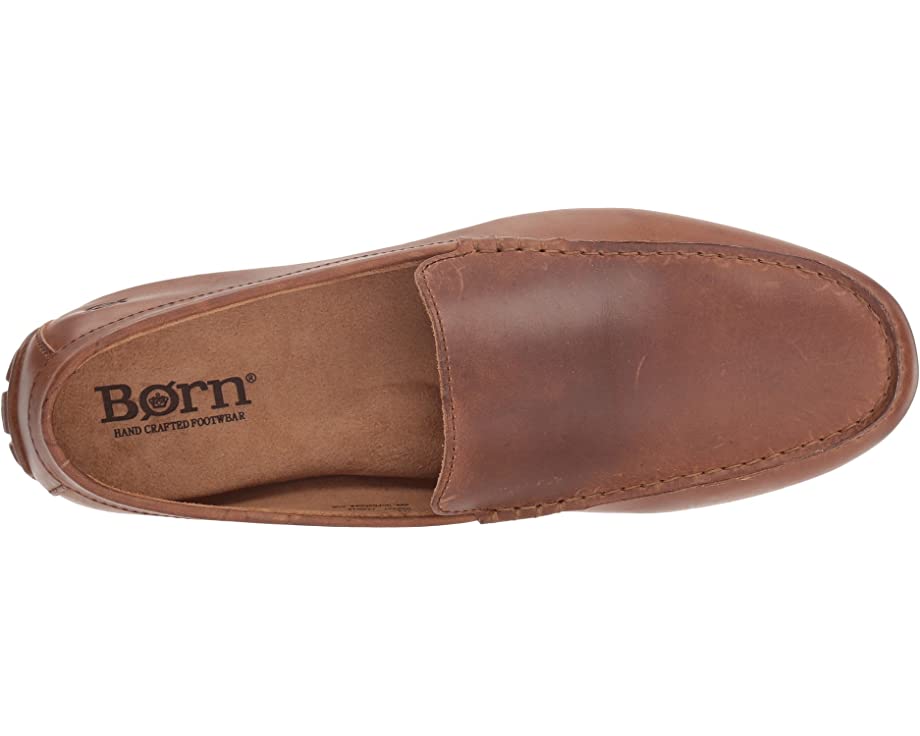 Allan Born loafers, tan