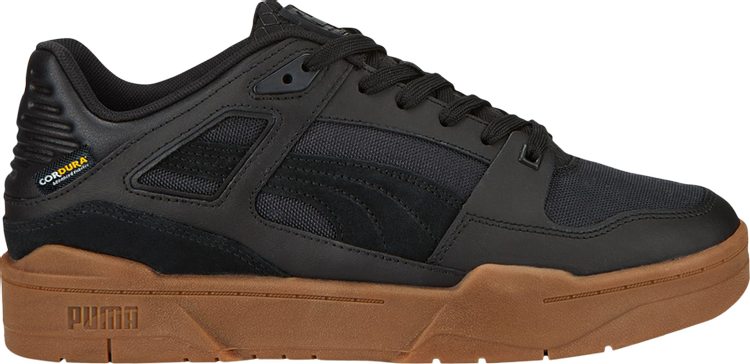 Puma Slipstream Cordura Black Gum Sneakers, black