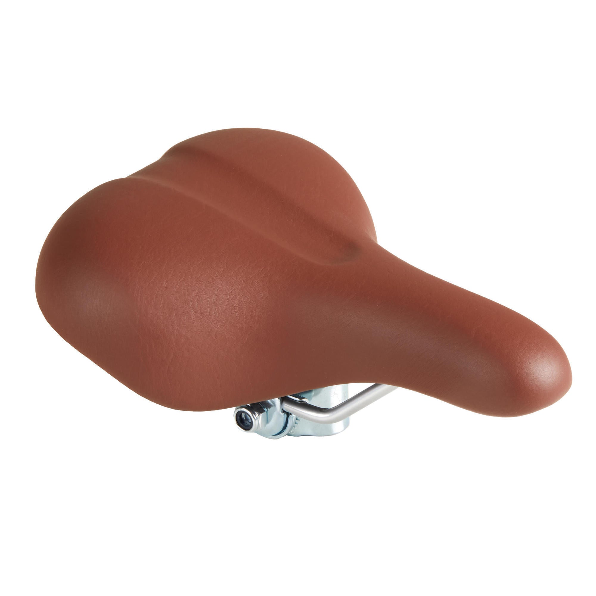 Bicycle saddle 24 inches brown BTWIN, brown