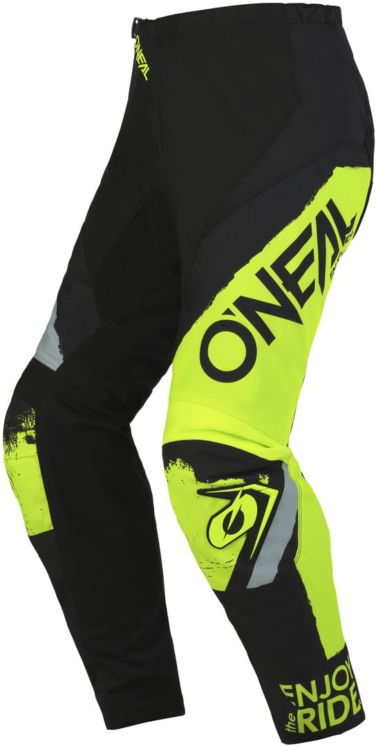 Oneal Element Shocker Motocross Pants, Black/Yellow