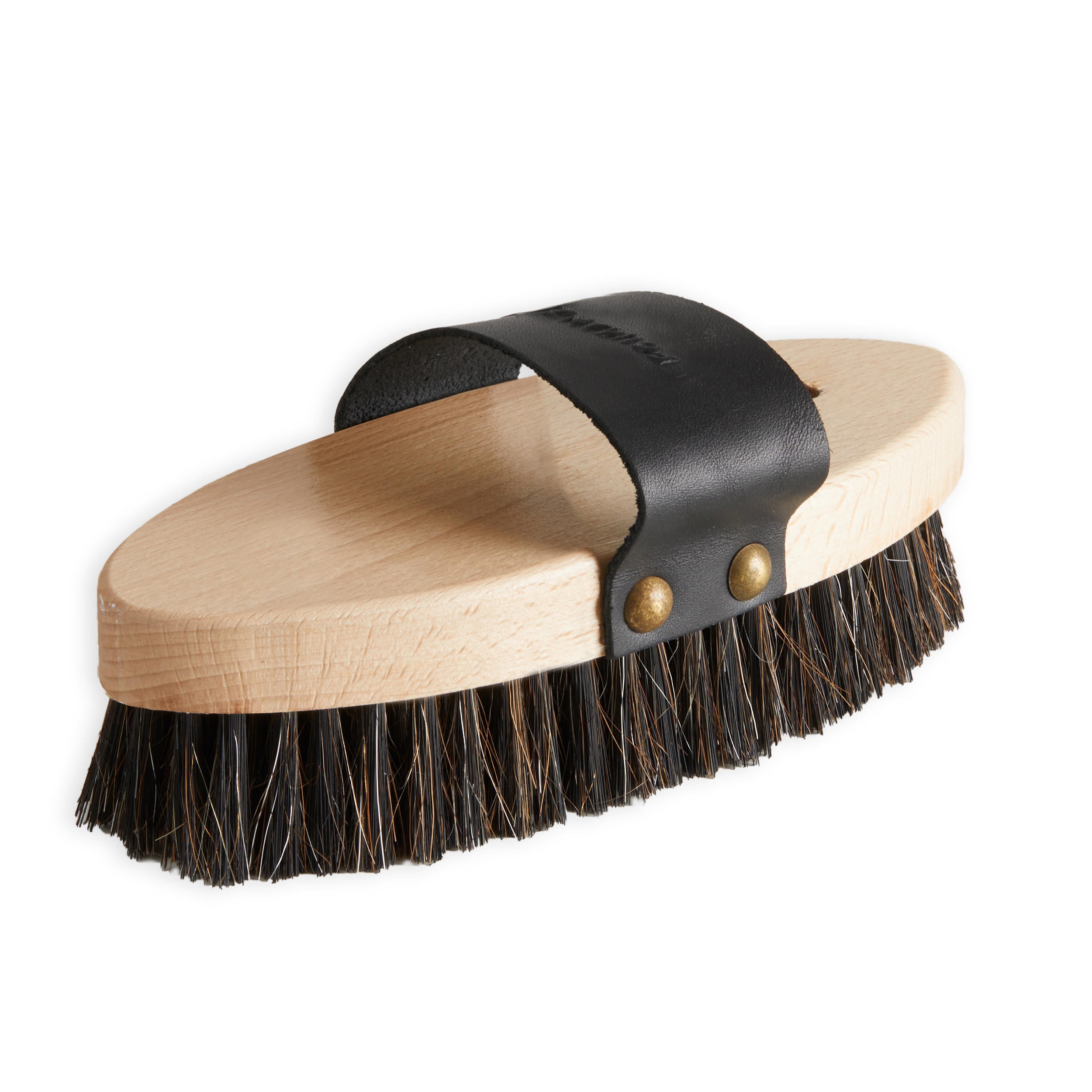 Soft brush Fouganza Sentier for cleaning a horse