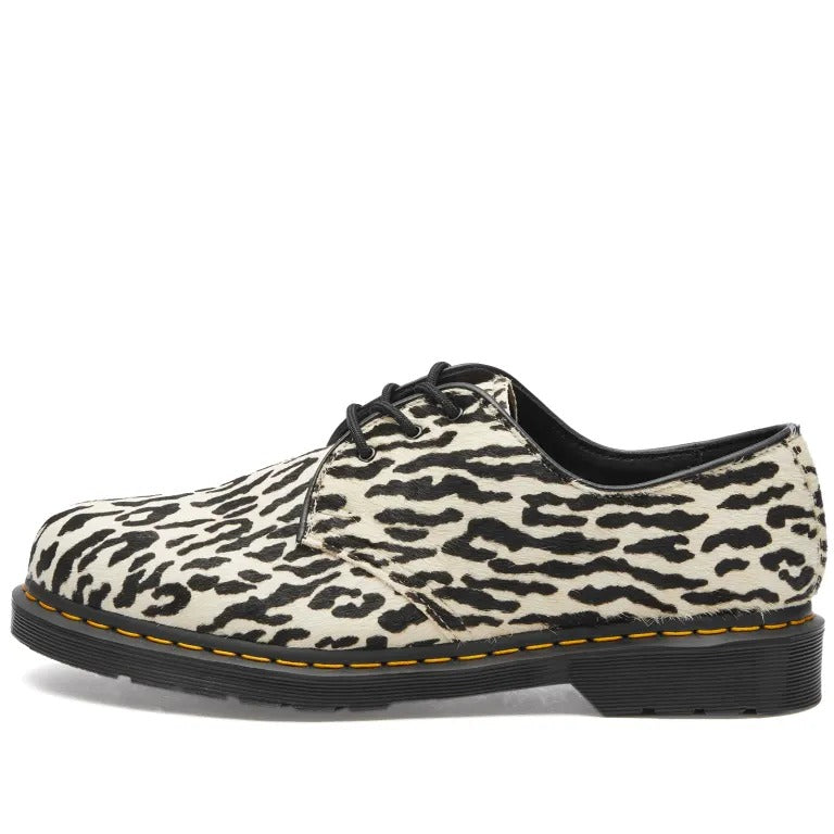 حذاء Topsiders Dr. Martens X Wacko Maria 1461 باللونين الأبيض والأسود