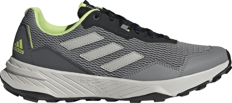 Adidas Tracefinder Trail 'Grey Pulse Lime' Sneakers, Gray