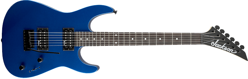 Jackson JS Series Dinky JS11, Amaranth Fingerboard, Blue Metallic JS Series Dinky JS11, Amaranth Fingerboard Metallic Blue