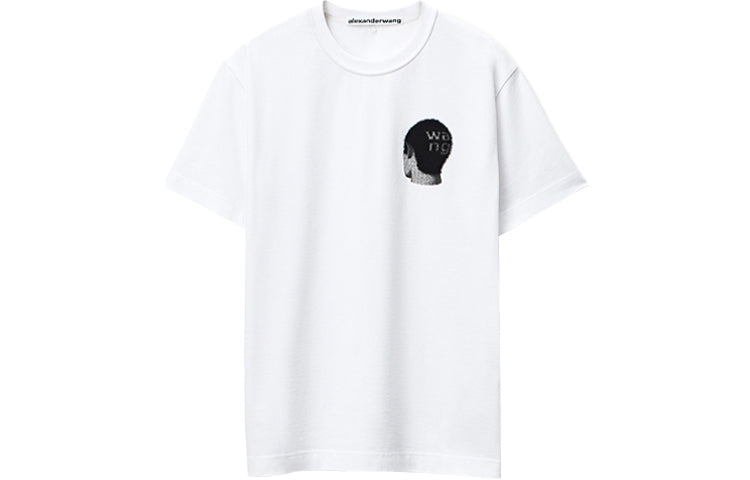 Alexander Wang unisex T-shirt, color bright white