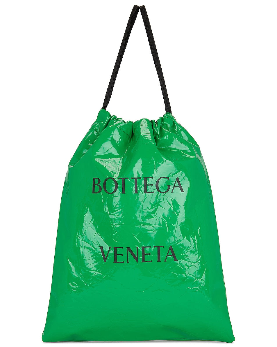 Bottega Veneta Borsa Dust Tote Bag, Parakeet & Black