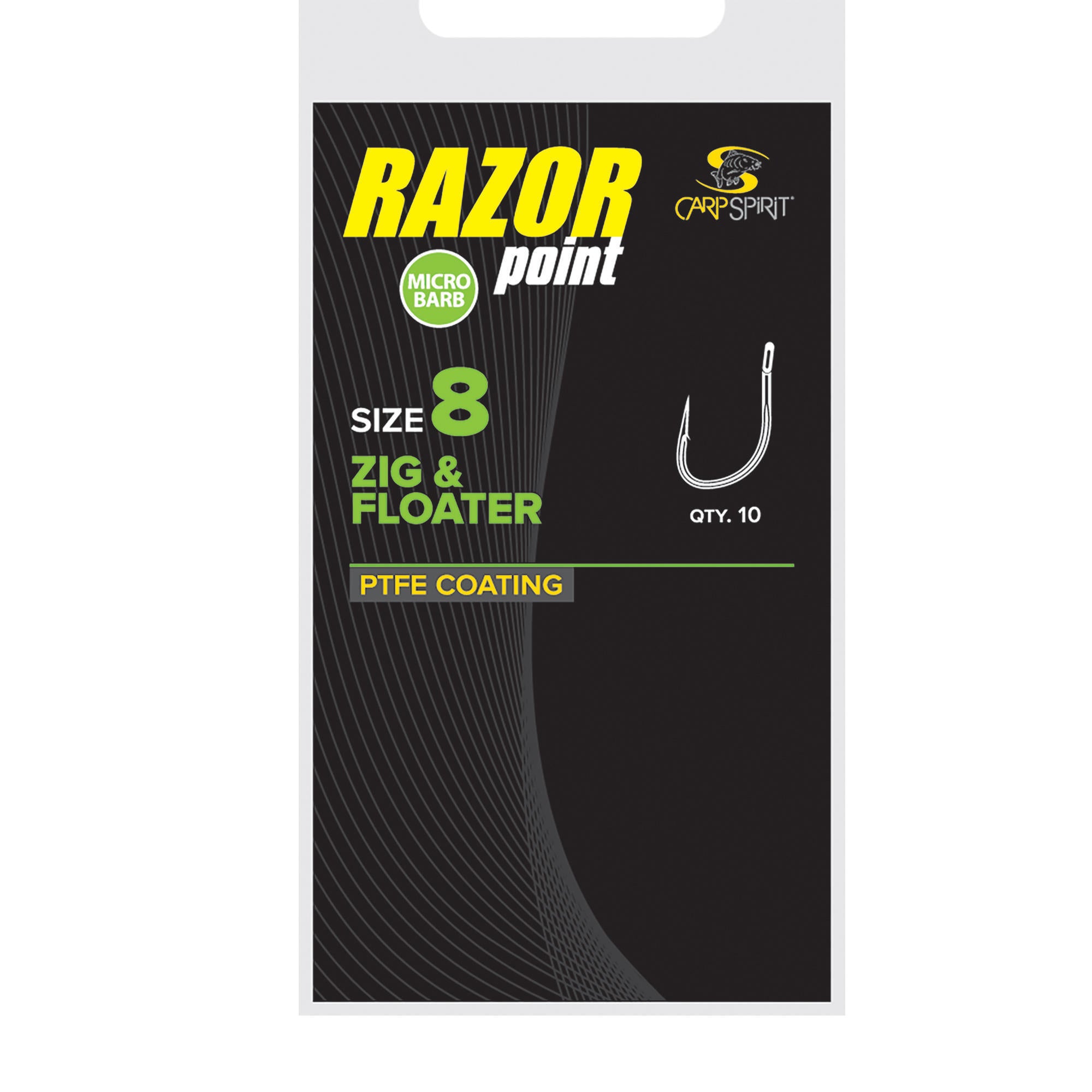 Fishing hook Zig Floater Micro Barb 8 CARP SPIRIT