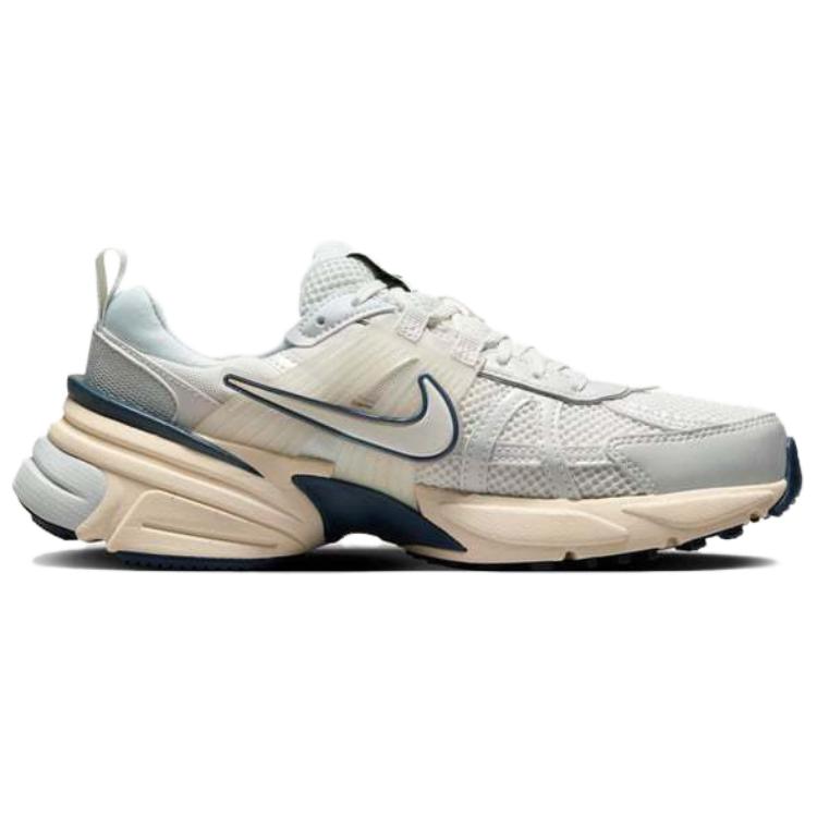 Nike V2K Run Lifestyle Shoes Unisex Low-top Light Silver Gray / Light Silver Gray / Platinum / Ice Pomegranate / Lightning Blue / Mountain White, blue