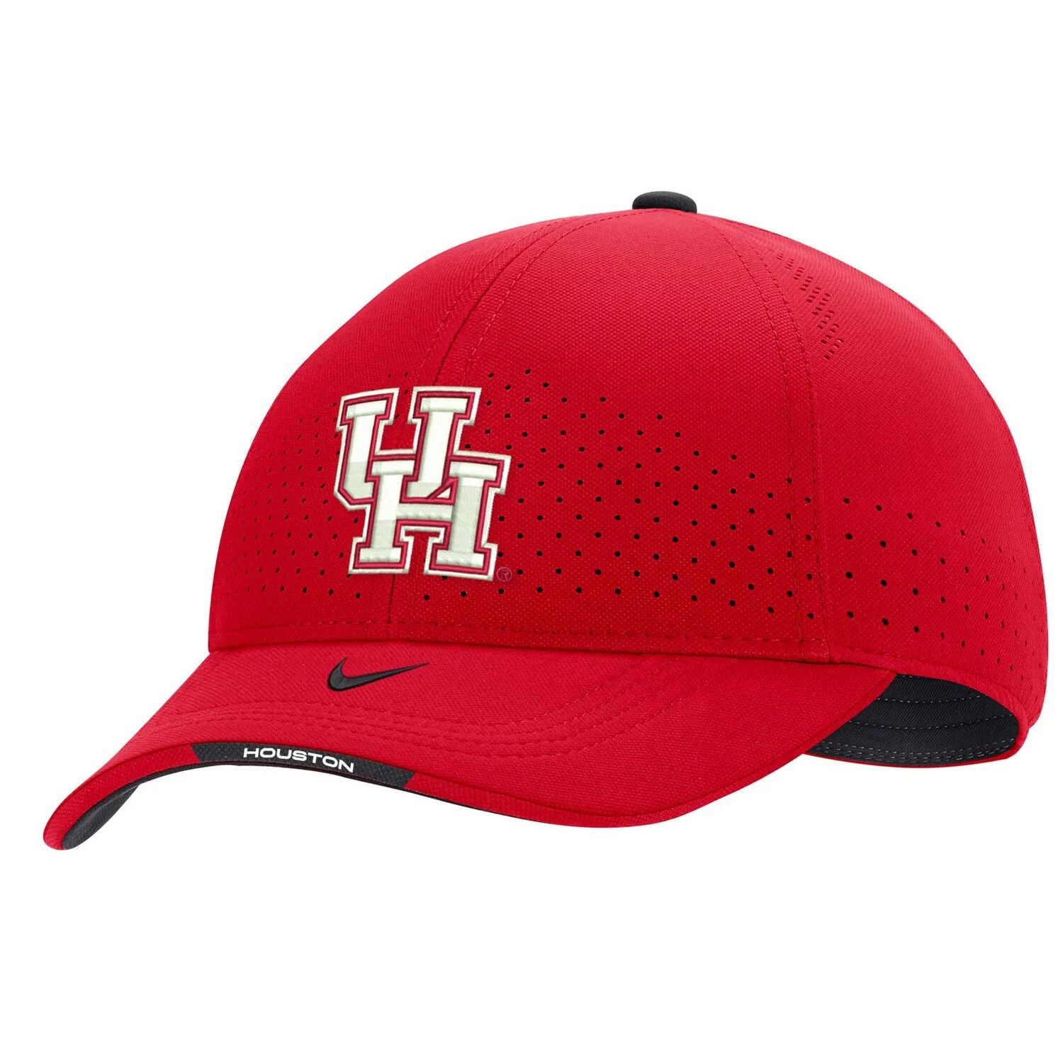 قبعة Nike Red Houston Cougars Sideline Legacy91 Performance للرجال القابلة للتعديل