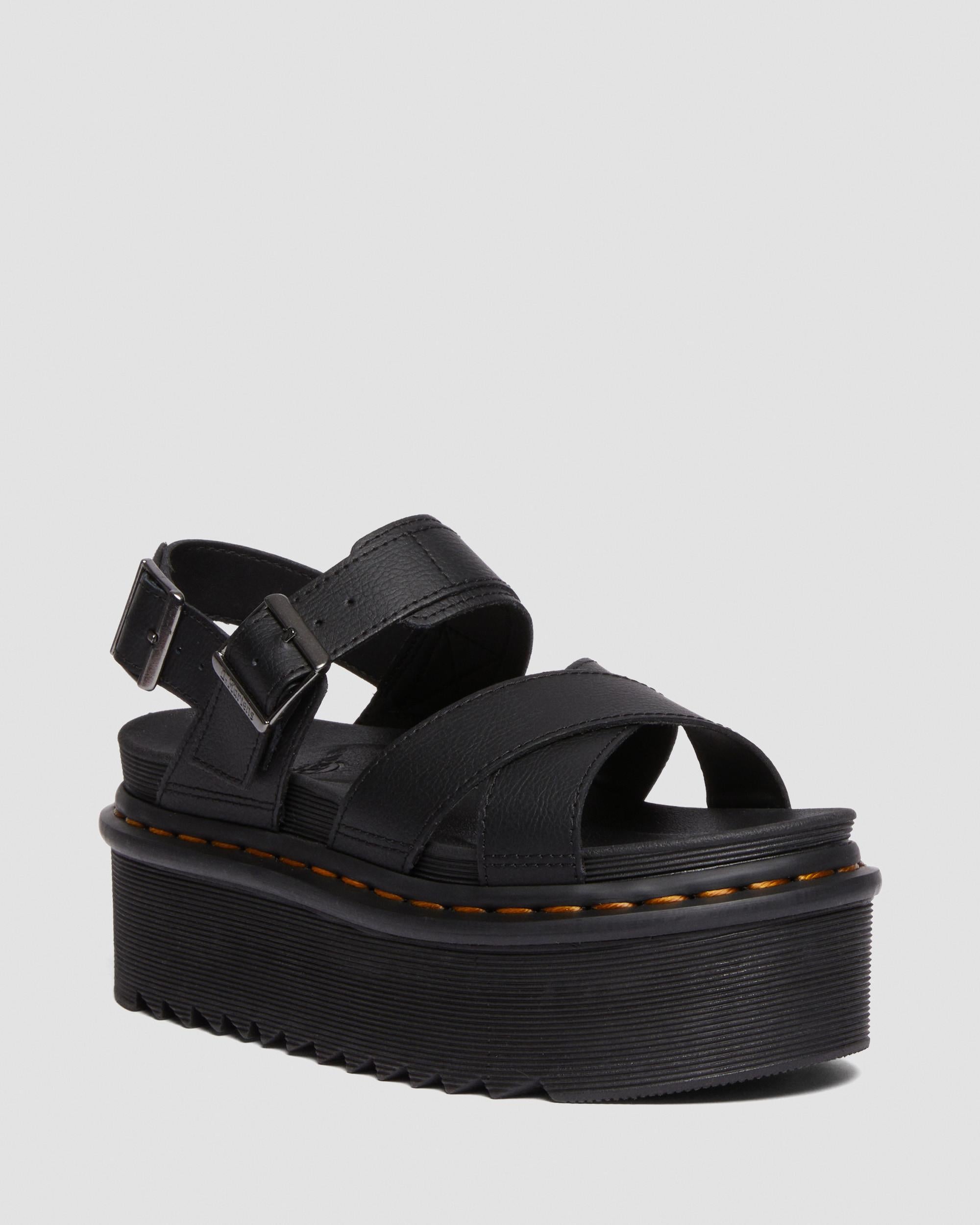 Voss II Athena platform sandals with leather strap Dr. Martens