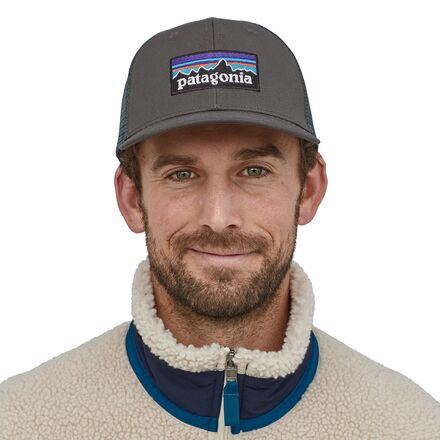 P6 Patagonia Trucker Cap, Forge Gray