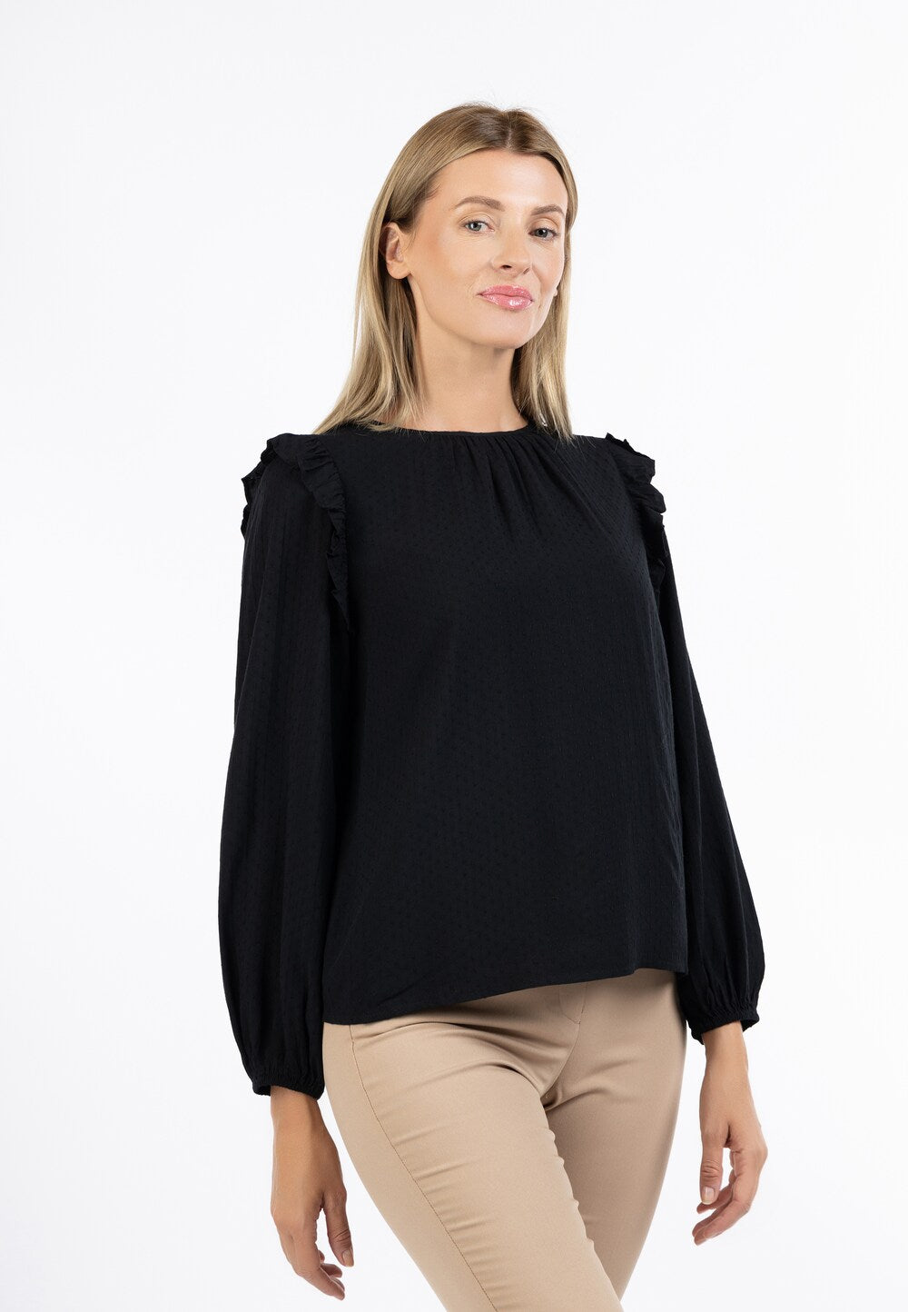 Usha blouse, black