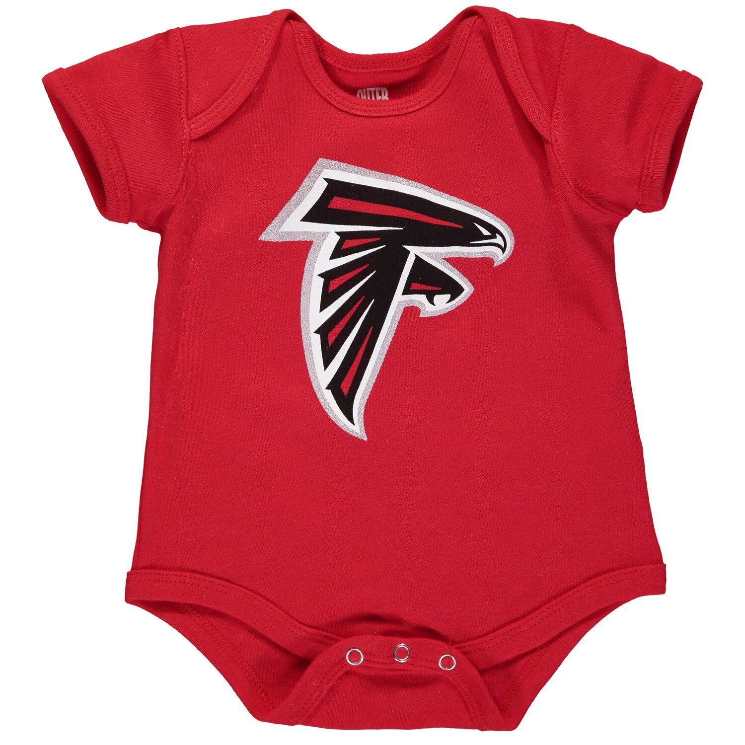 Newborn Atlanta Falcons Team Outerstuff Red Logo Bodysuit