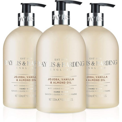 Hand Wash Oil with Jojoba, Vanilla and Almond Oil, 500ml, Baylis & Harding