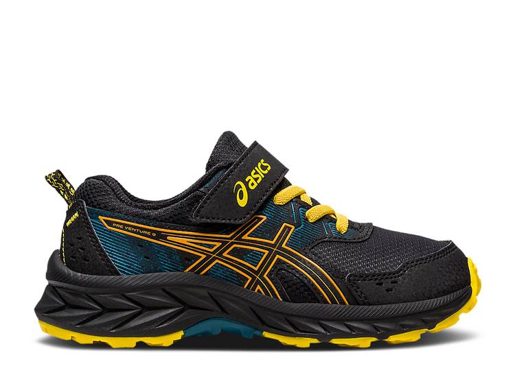 ASICS GEL VENTURE 9 PS 'BLACK SANDSTORM' sneakers, black