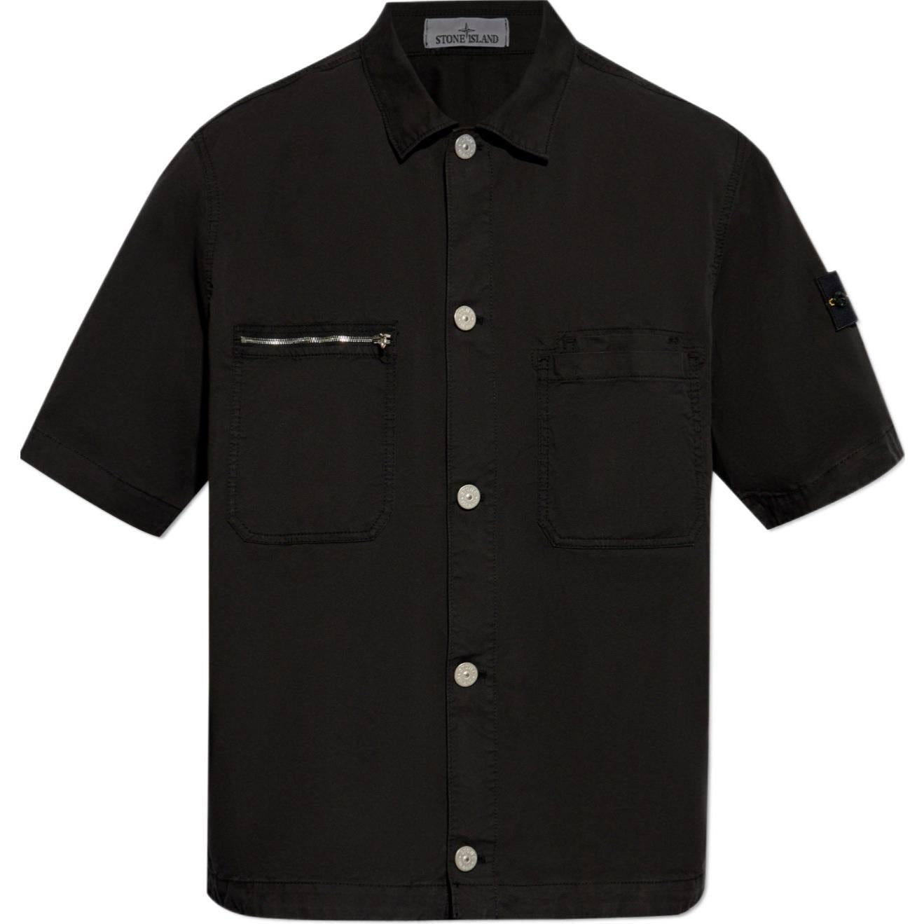 Stone Island Unisex Shirt, Black