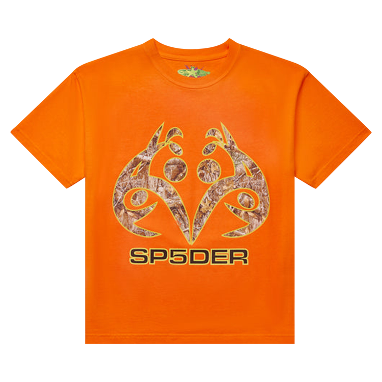 T-shirt Sp5der Real Tree 'Orange', orange