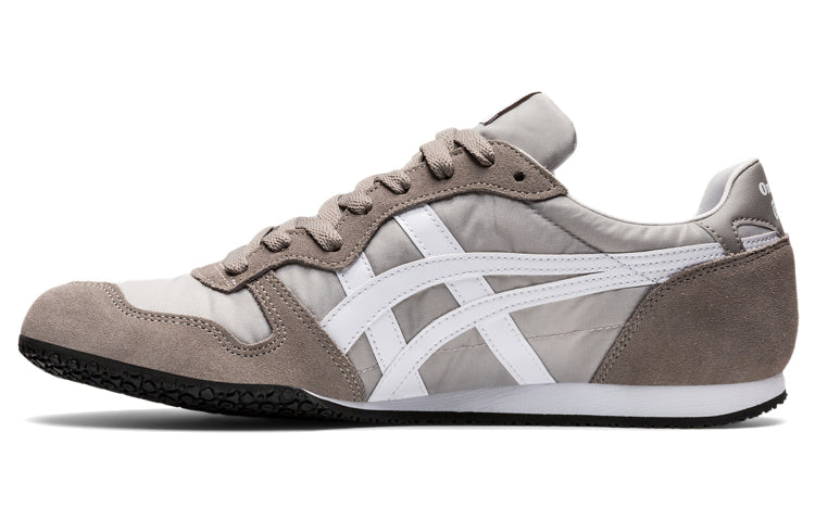 حذاء رياضي Onitsuka Tiger Serrano Lifestyle للجنسين، رمادي/أبيض