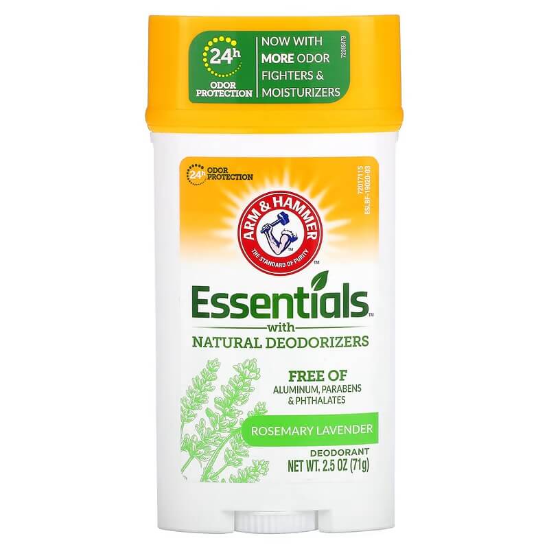 Arm & Hammer Essentials Rosemary & Lavender Deodorant, 71g