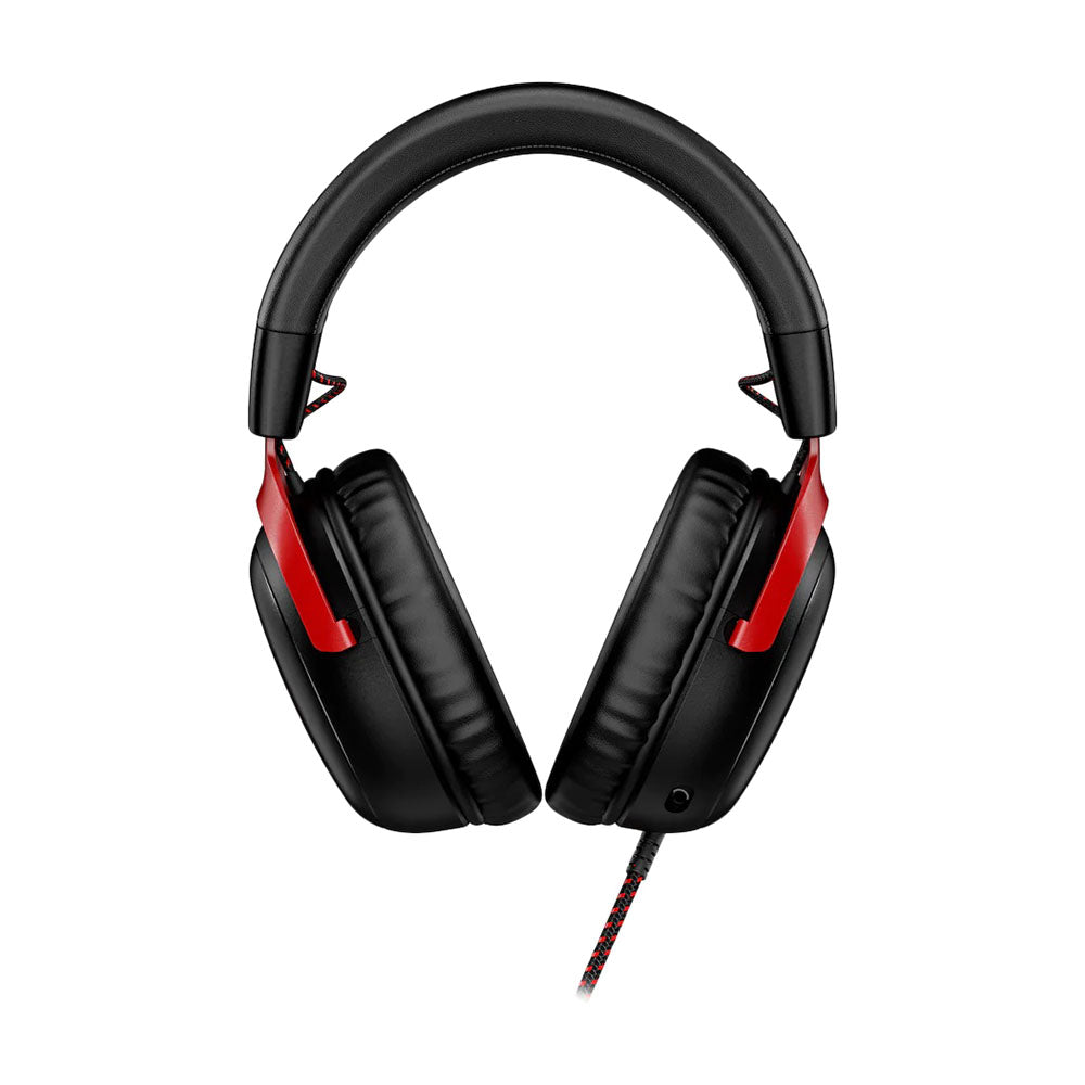 HyperX Cloud III gaming headphones, black/red