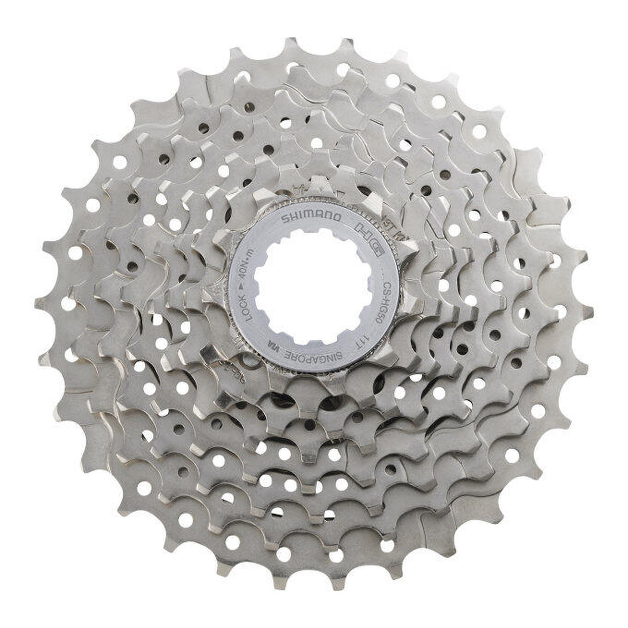 Cassette 8-speed CS-HG50-8 SHIMANO, silver