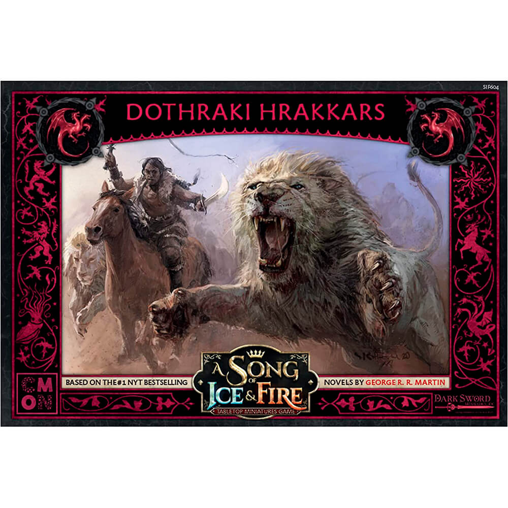 Additional set for CMON A Song of Ice and Fire Tabletop Miniatures Game, Dothraki Hrakkars