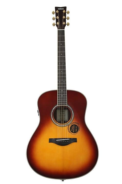 جيتار Yamaha LL-TA TransAcoustic Dreadnought - بني فاتح