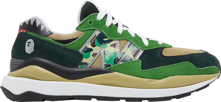 Sneakers BAPE x 57/40 Green, green