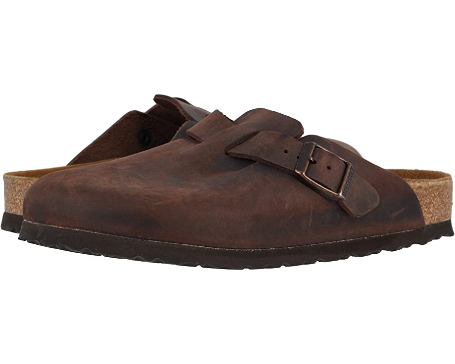 Boston Soft Footbed Birkenstock Clogs, leather