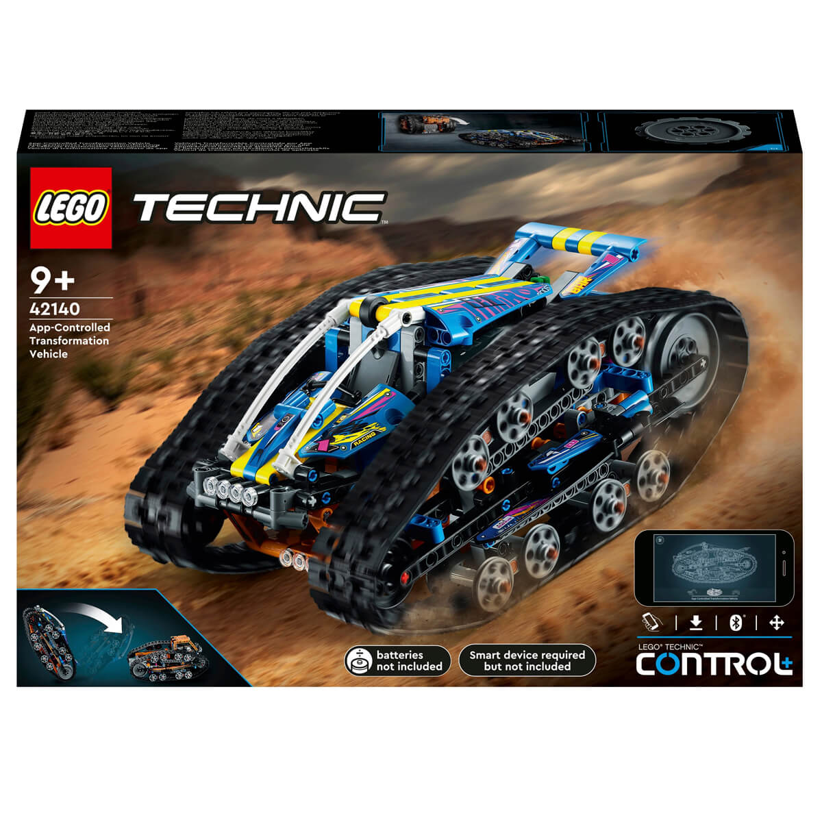 LEGO Technic 42140 Transformable Car, 772 pieces