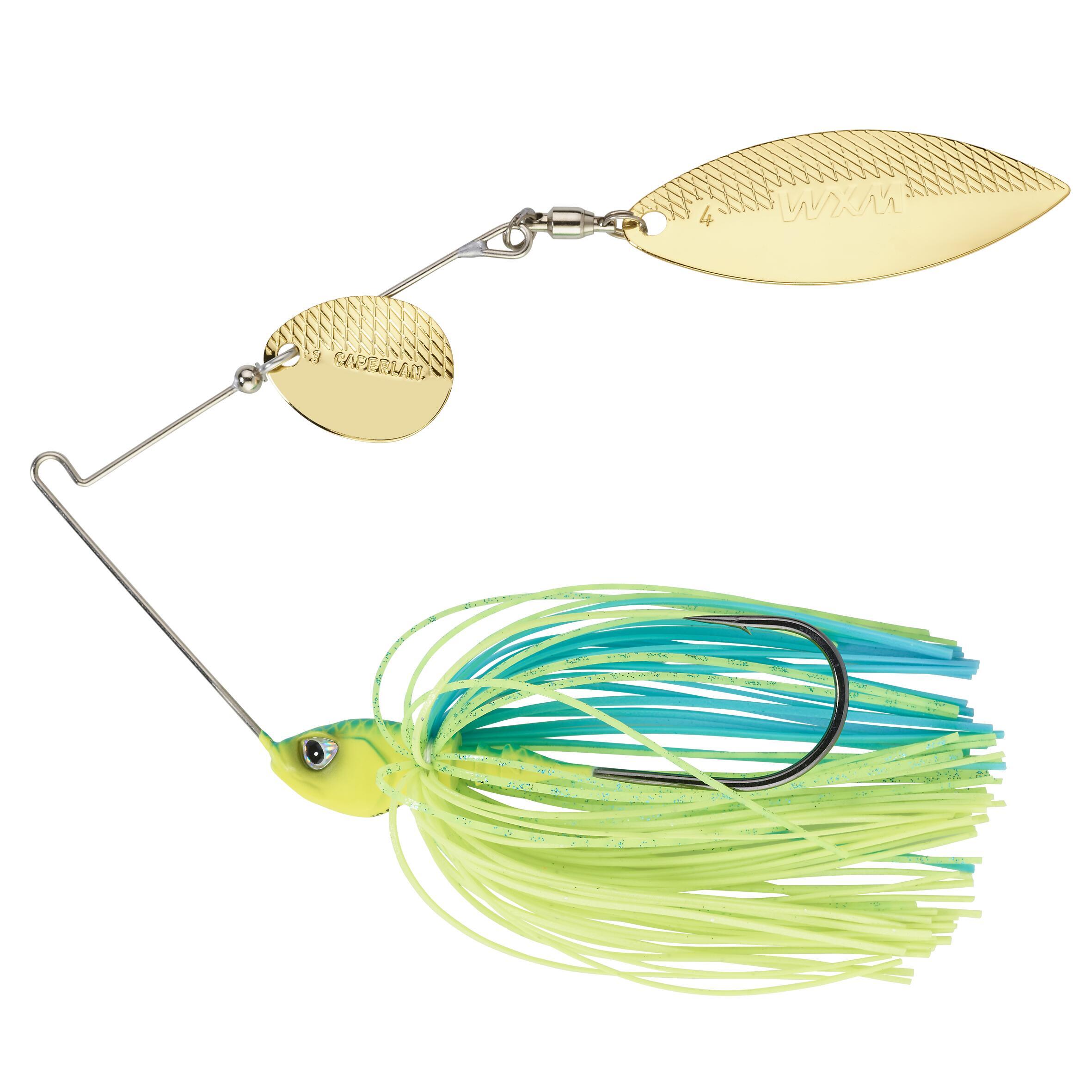 Spinnerbait SPINO 10.5 g blue/yellow-green CAPERLAN