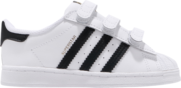 حذاء رياضي Adidas Superstar CF I باللون الأبيض