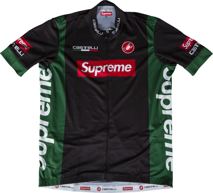 Supreme x Castelli Cycling Jersey 'Black' T-Shirt, black