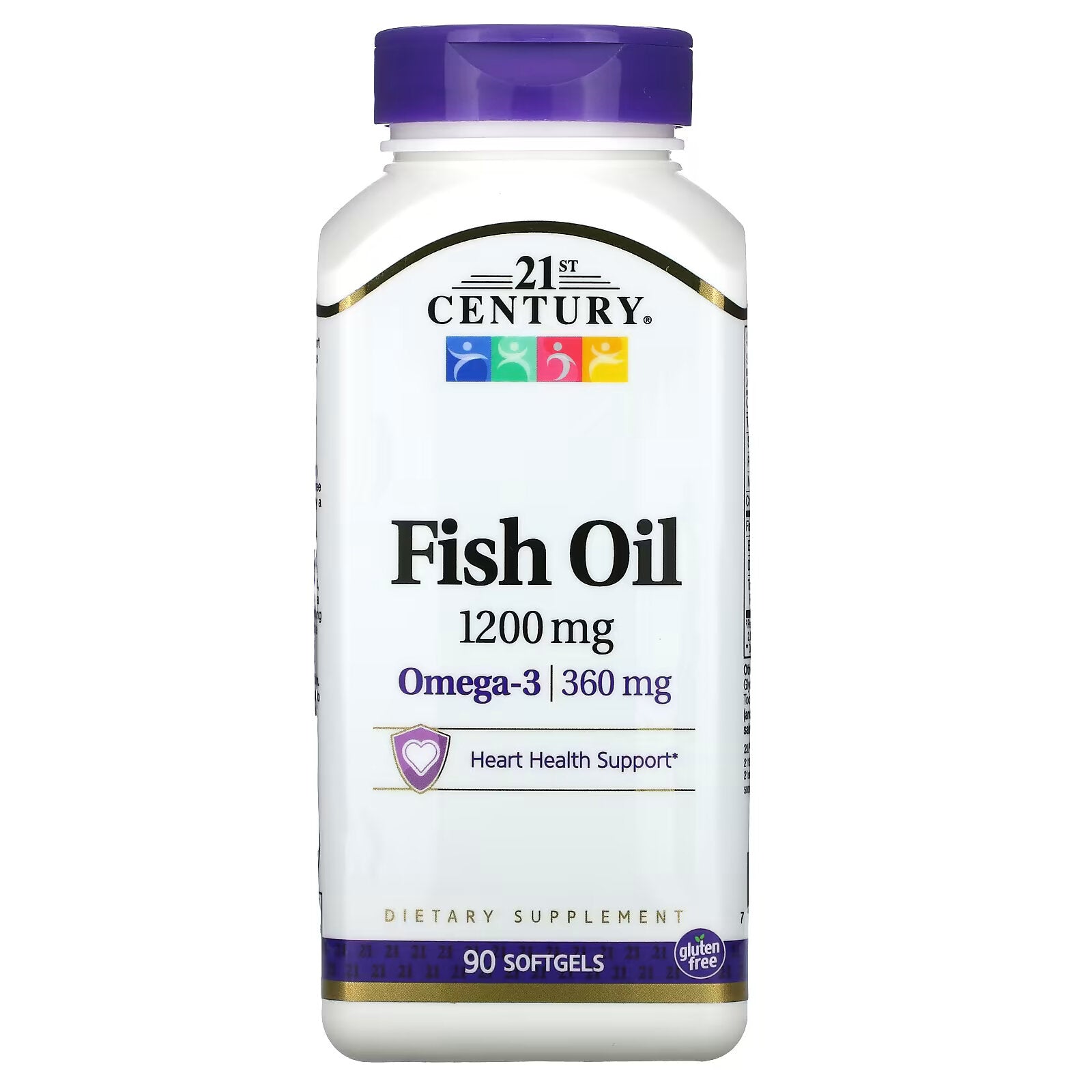 21st Century Fish Oil 1200 mg, 90 Softgels