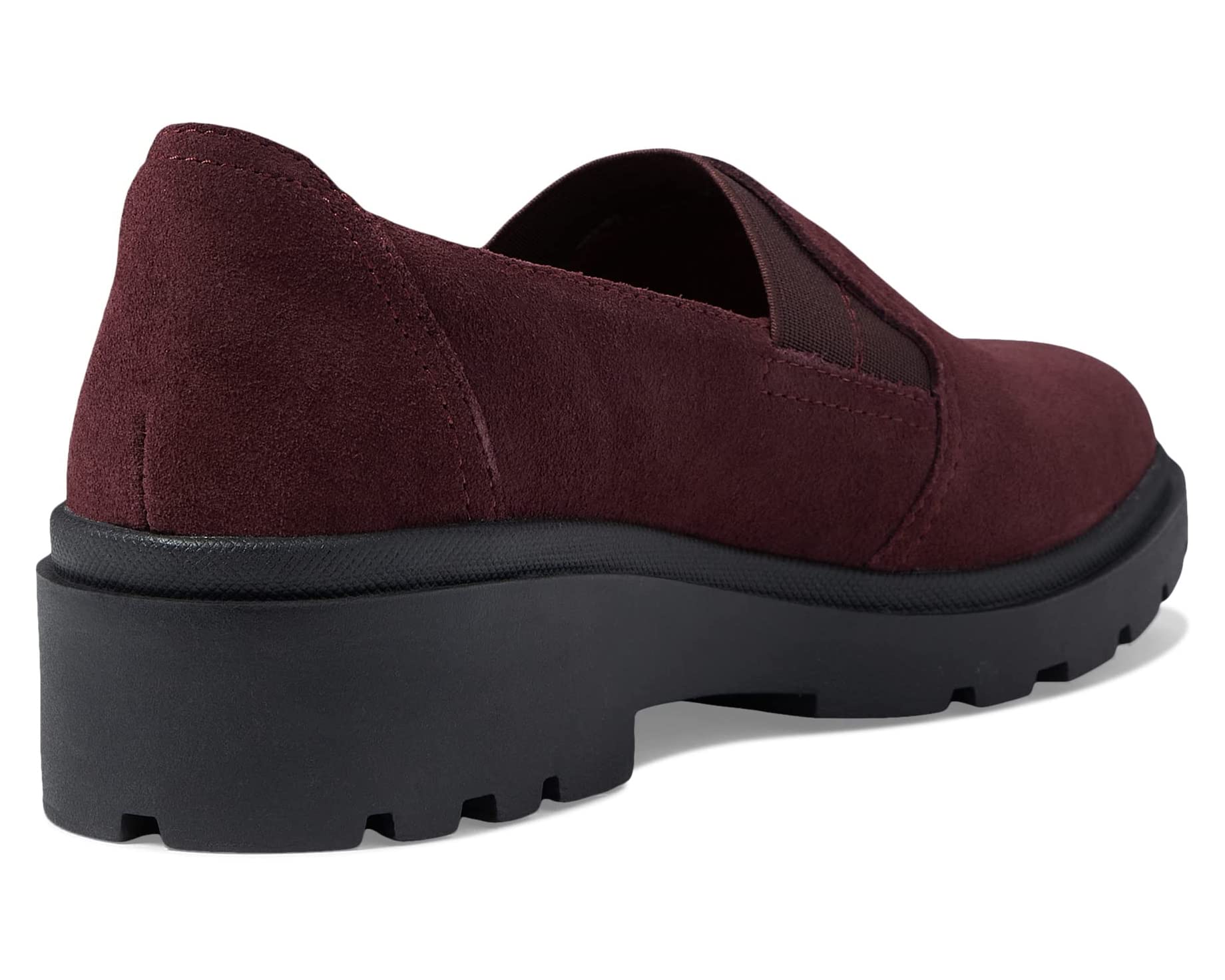 Calla Rae Clarks loafers, suede