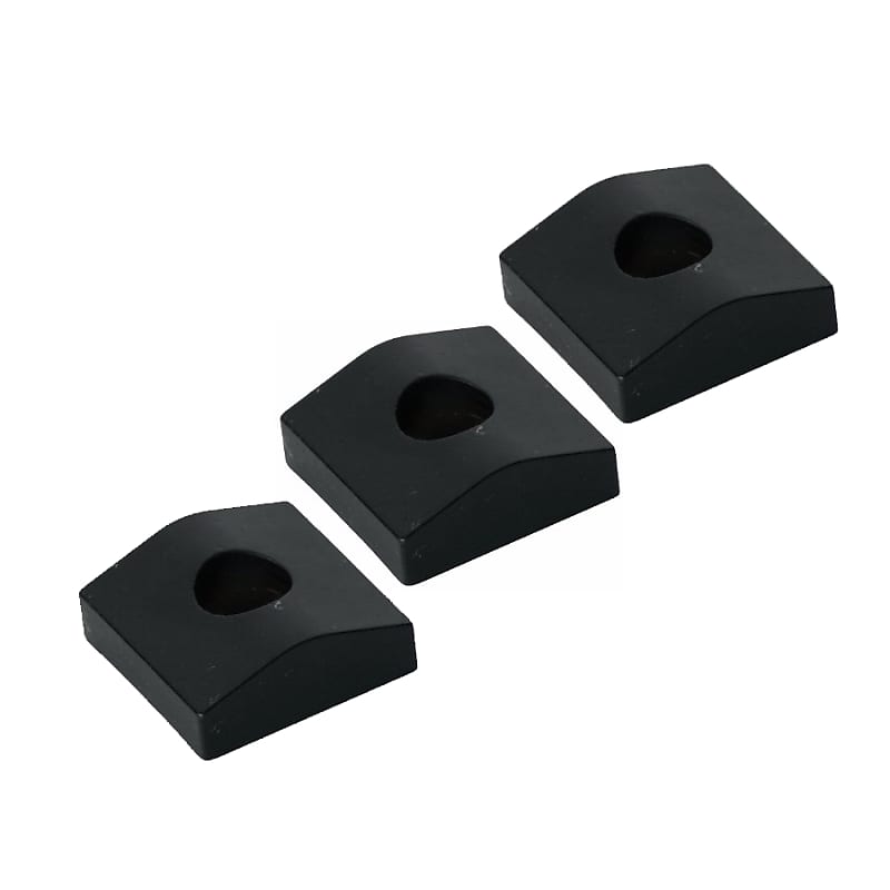 Floyd Rose Clamping Blocks for Floyd Rose, Set of 3 — black Clamping Blocks - Black