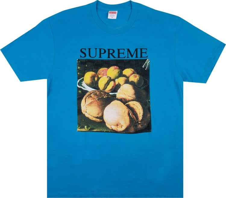 تي شيرت Supreme Still Life "Bright Blue"، باللون الأزرق