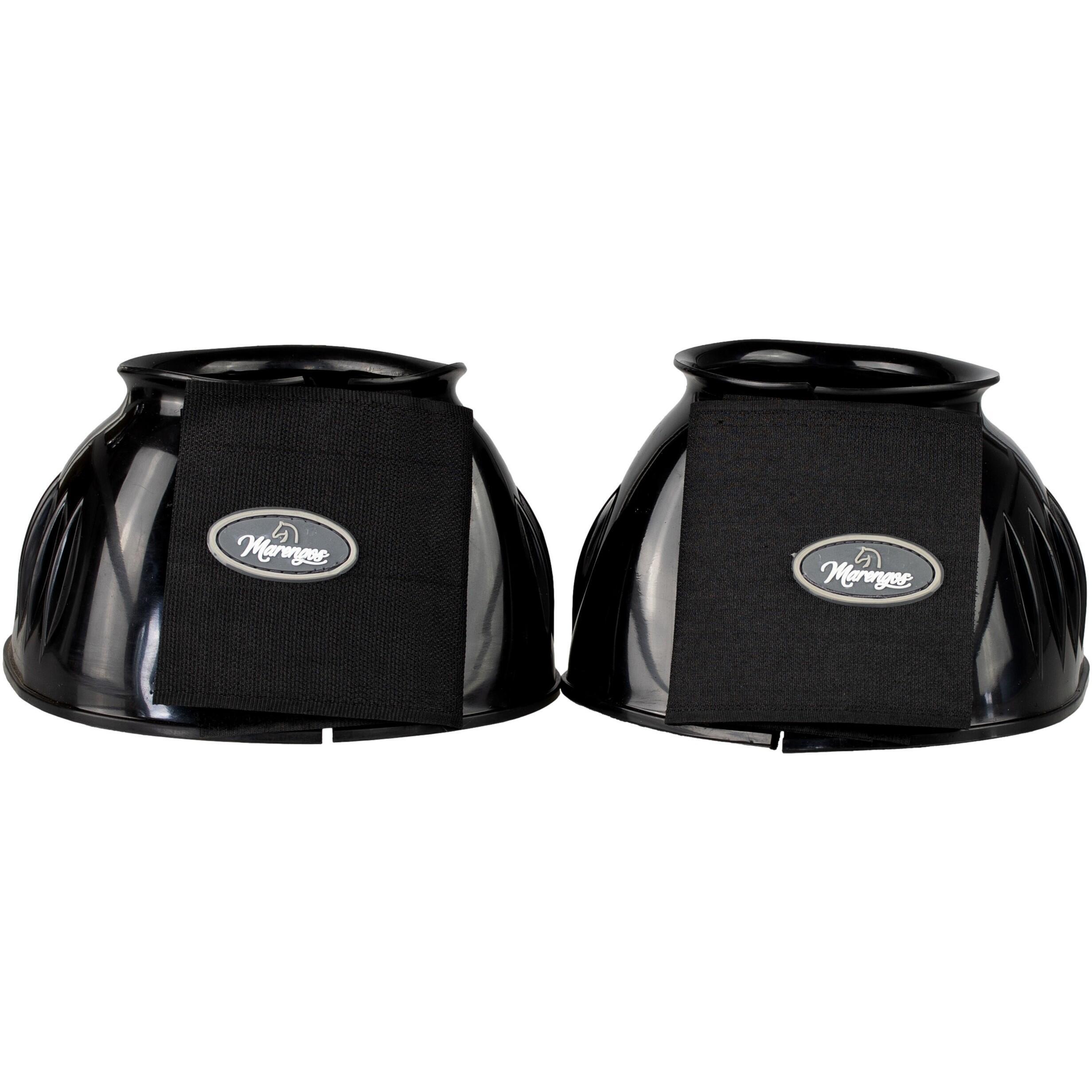 Marengos hoof bells, set of 2, black